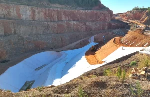 gros terrassement pour une carriere
