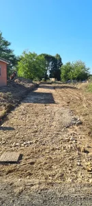 terrassement creation chemin allee