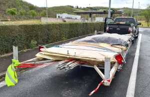 transport materiaux et fournitures de chantier