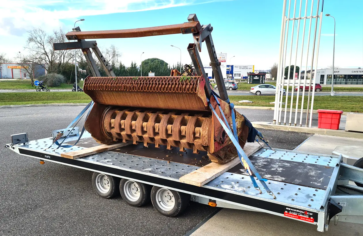 transport outillage agricole